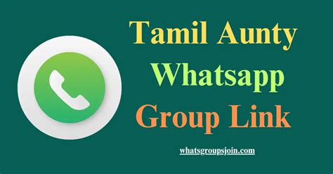 tamil aunty namber|833+ Active Tamil Aunty Whatsapp Group Links 2024